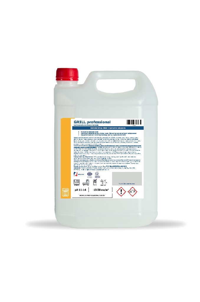 Засіб миючий для духовок та грилів, кан.5кг